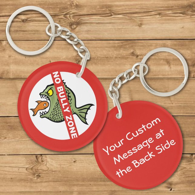 Kein Bully Zone Schlüsselanhänger (Von Creator hochgeladen)