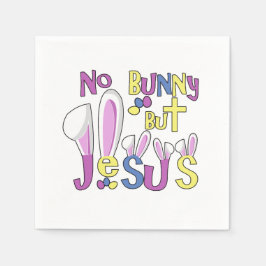 Kein Bunny außer Jesus | Ostern Frühstück Serviette