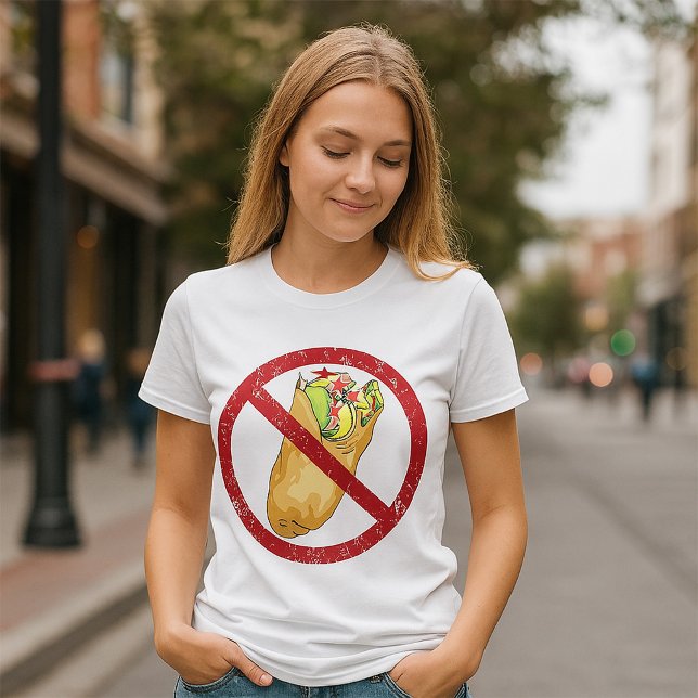 Kein Burritos-Verbot T-Shirt (Von Creator hochgeladen)