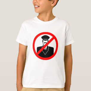 Kein Chauffeur erlaubt Symbol Lustige Warnung T-Shirt