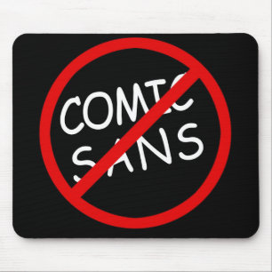 Kein Comic ohne Mausunterlage Mousepad
