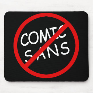 Kein Comic ohne Mausunterlage Mousepad