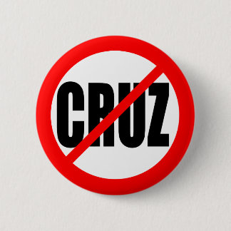 "KEIN CRUZ" 2,25 Zoll Button