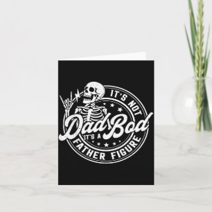 Kein Dad BOD Eine Vaterfigur für Männer Vatertag Karte