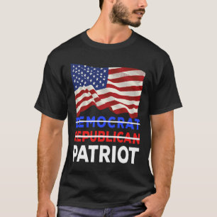 Kein Demokrat Kein Republikaner Kein Rino - Us Pat T-Shirt