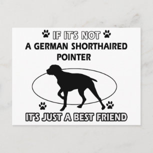 Kein deutscher Kurzhaarzeiger Postkarte
