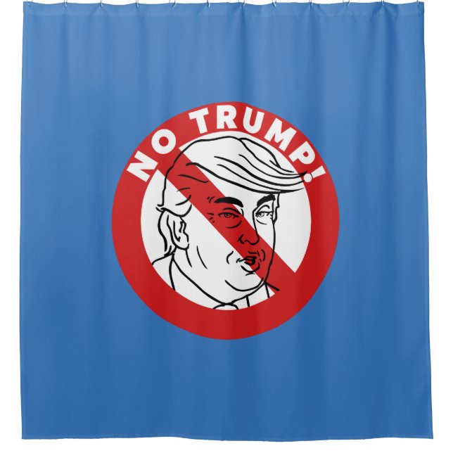 Kein Donald Trump Duschvorhang (Vorderseite)