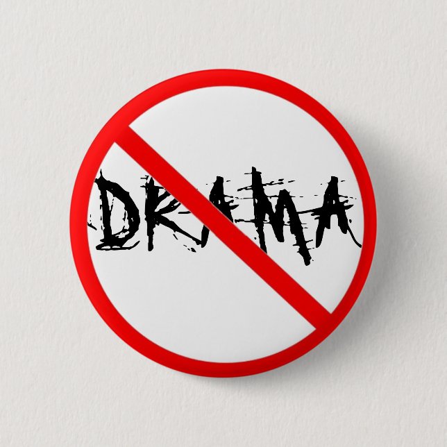 KEIN DRAMA BUTTON (Vorderseite)