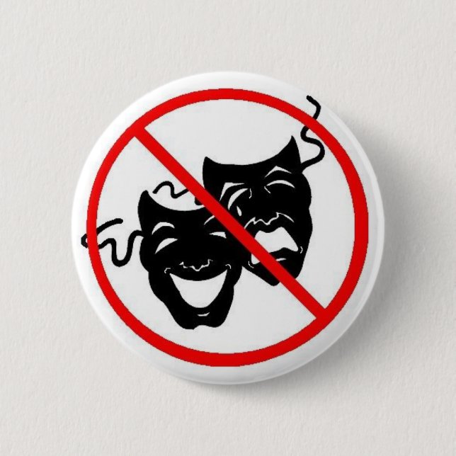 Kein Drama Button (Vorderseite)