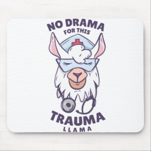 KEIN DRAMA FÜR DIESE TRAUMLAMA MOUSEPAD