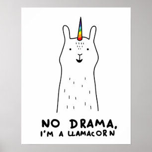 Kein Drama, ich bin ein Llamakorn Poster
