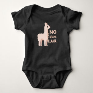 Kein Drama Lama Niedliche Tiere für Kinder Baby Strampler