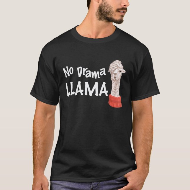 Kein Drama Lama T-Shirt (Vorderseite)