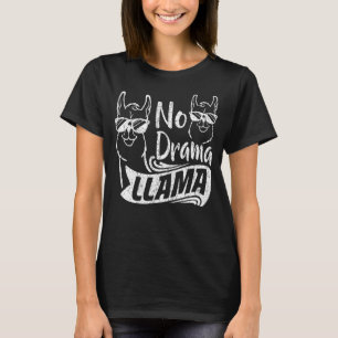 Kein Drama Llama für Männer Frauen Kinder Tier 2 T-Shirt