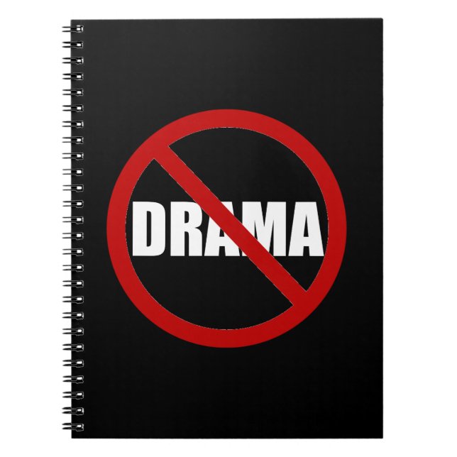 Kein Drama Notizblock (Vorderseite)