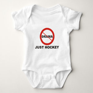 Kein Drama nur Hockey Baby Strampler