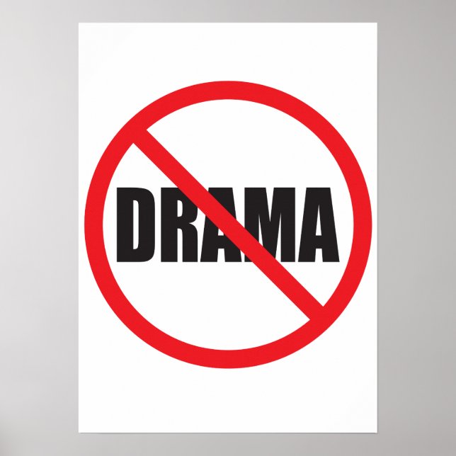 Kein Drama Poster (Vorne)