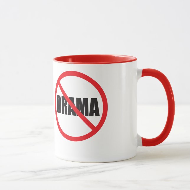 Kein Drama Tasse (Rechts)
