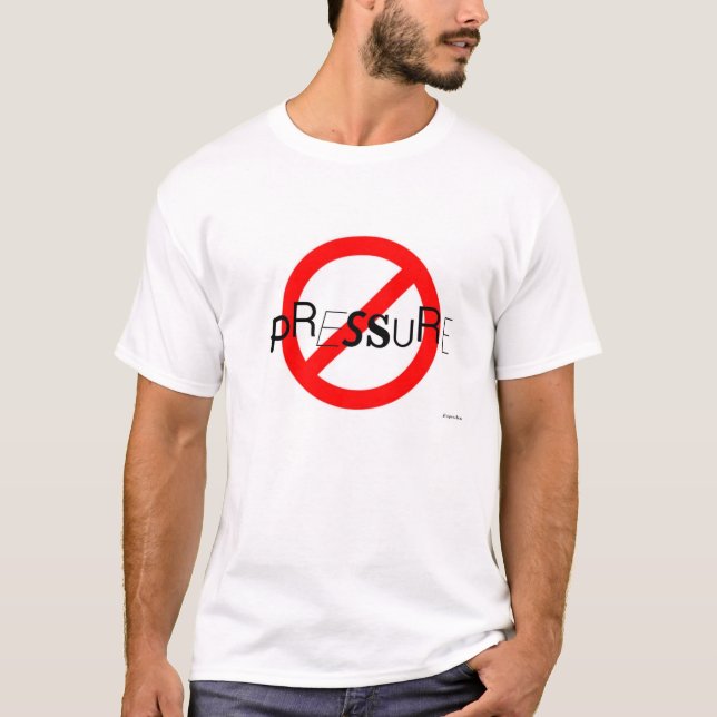 Kein Druck-T-Shirt T-Shirt (Vorderseite)