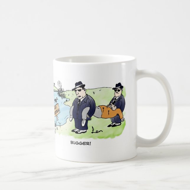 Kein Dumping Kaffeetasse (Rechts)