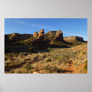 Kein Durchgang Canyon Colorado National Monument Poster