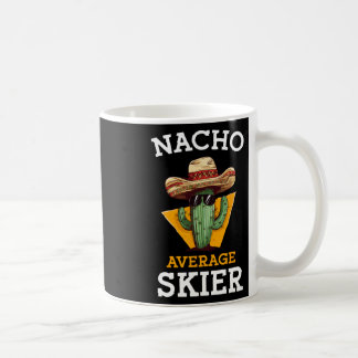 Kein durchschnittlicher Skifahrer Lustiger Skifahr Kaffeetasse