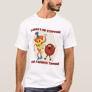 Kein Ende, dass Pizza Toon aufgibt T-Shirt