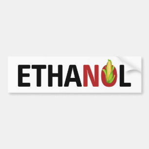 Kein Ethanol-Autoaufkleber Autoaufkleber