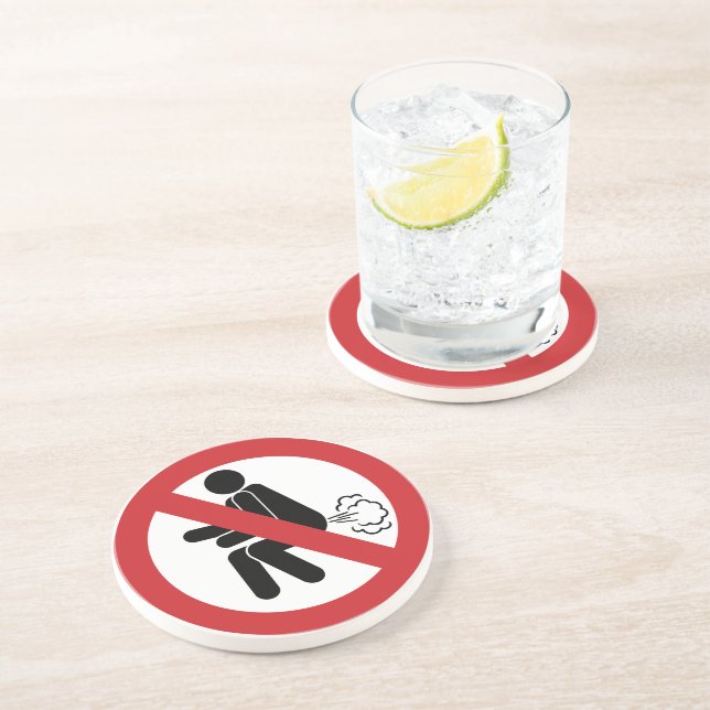 KEIN Farnzeichen ⚠ Funny Thai Toilet ⚠ Getränkeuntersetzer (Seite)