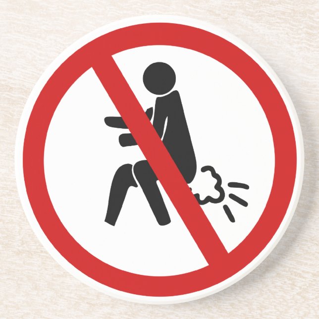 KEIN Farnzeichen ⚠ Funny Thai Toilet ⚠ Getränkeuntersetzer (Vorne)