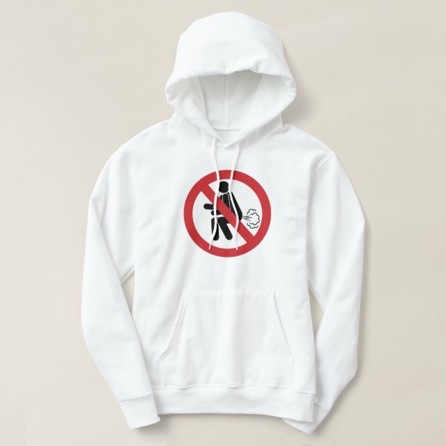 KEIN Farnzeichen ⚠ Funny Thai Toilet ⚠ Hoodie (Design vorne)