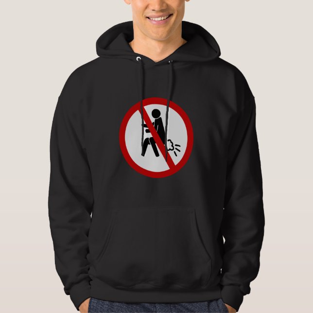 KEIN Farnzeichen ⚠ Funny Thai Toilet ⚠ Hoodie (Vorderseite)