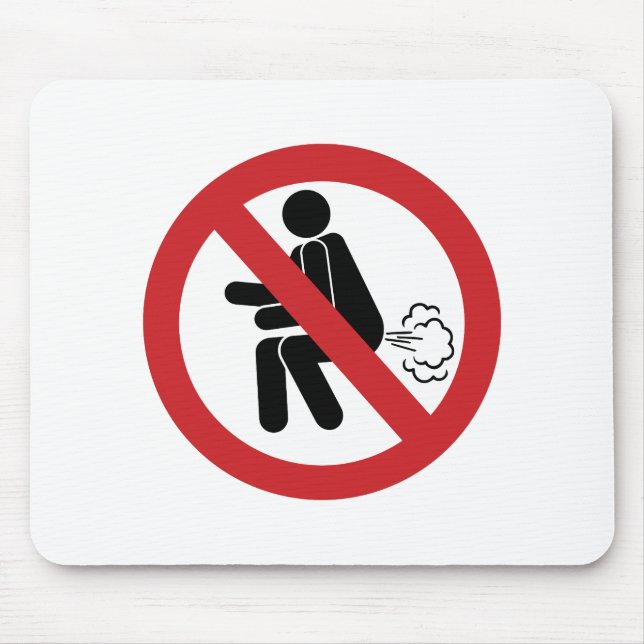 KEIN Farnzeichen ⚠ Funny Thai Toilet ⚠ Mousepad (Vorne)