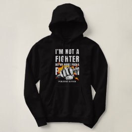 KEIN FIGHTER-Autor NaNoWriMo Hoodie