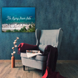 Kein Fliegen aus dem Schicksalssprichwort Poster