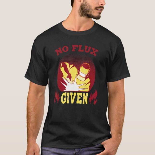 Kein Flux bei Schweißbildung T-Shirt (Vorderseite)