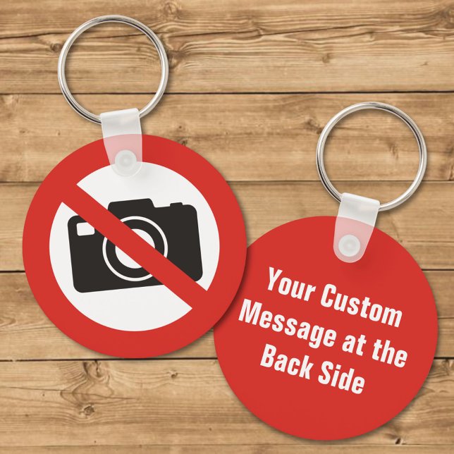 Kein Foto erlaubt Schlüsselanhänger (Von Creator hochgeladen)