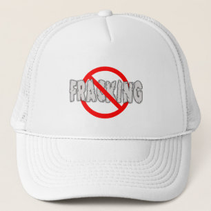 KEIN FRACKING! Ende Fracking Truckerkappe