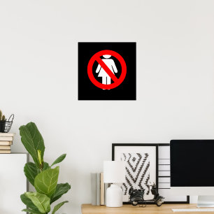 Kein Frauenzeichen Poster
