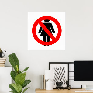 Kein Frauenzeichen Poster