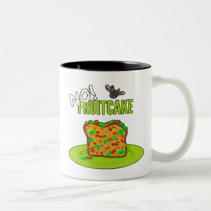 Kein Fruitcake Funny Mug Zweifarbige Tasse