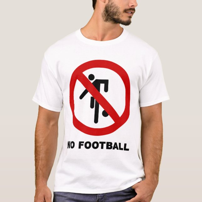 KEIN Fußball [Fußball] ⚠ Schild des Thai Parks ⚠ T-Shirt (Vorderseite)