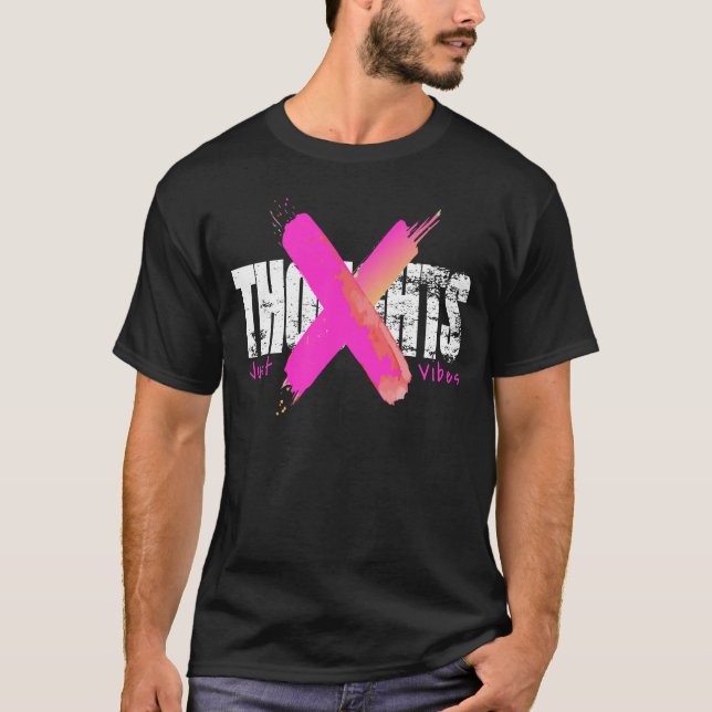 Kein Gedanke Nur Stimmung Shirt – Minimalistisches (Vorderseite)