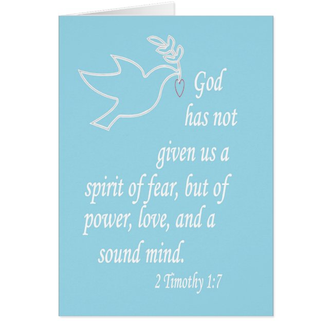 Kein Geist von Furcht (Vorne)