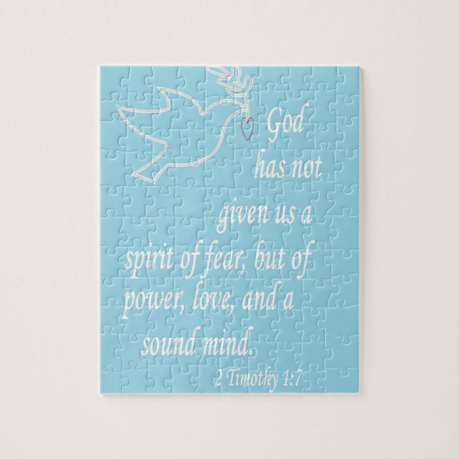 Kein Geist von Furcht Puzzle (Vertikal)