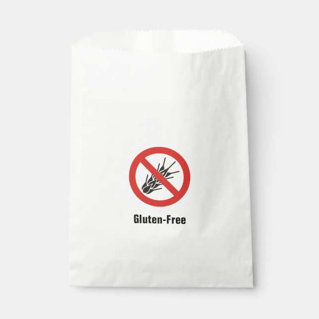 Kein Glutenzeichen Geschenktütchen (Vorderseite)