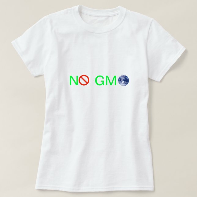 KEIN GMO T-Shirt (Design vorne)