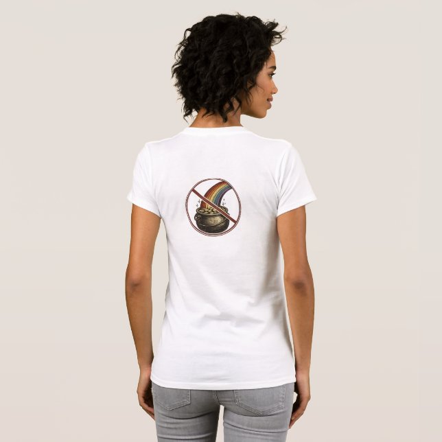 Kein Goldtopf T-Shirt (Schwarz voll)