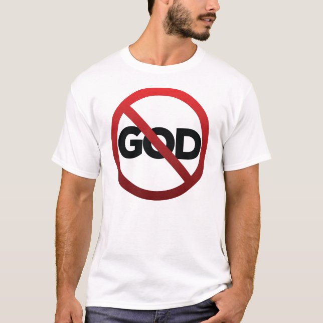 Kein Gott T-Shirt (Vorderseite)