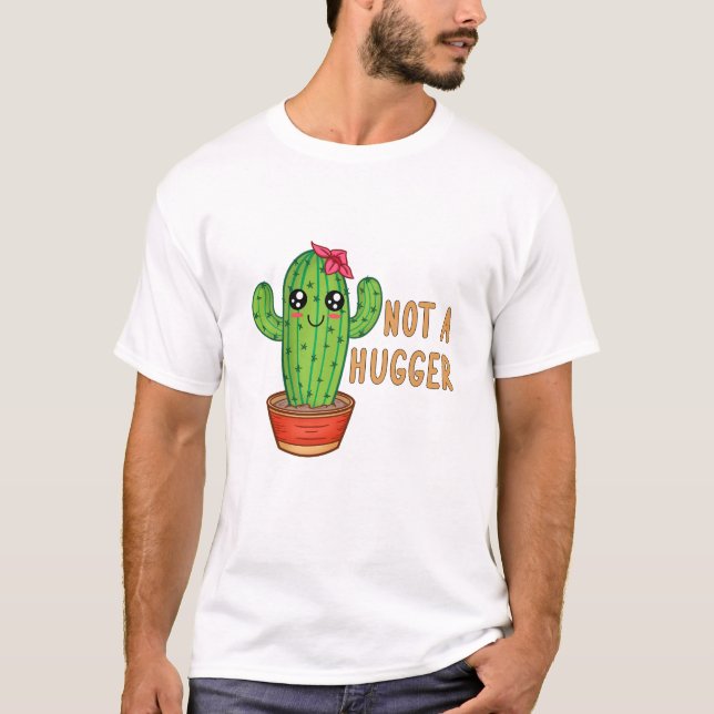 Kein grauer Kakteen T-Shirt (Vorderseite)